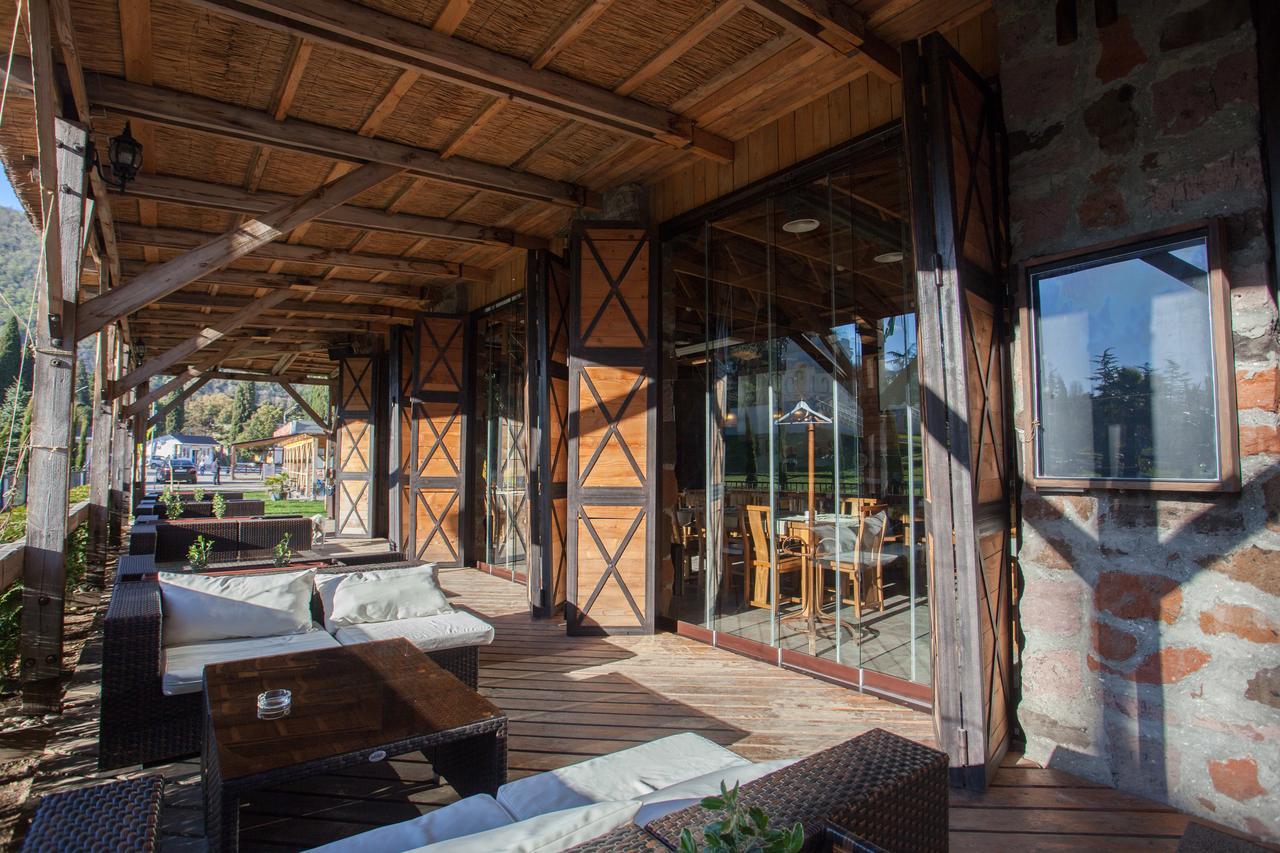 Afon Resort Hotel New Athos Eksteriør billede